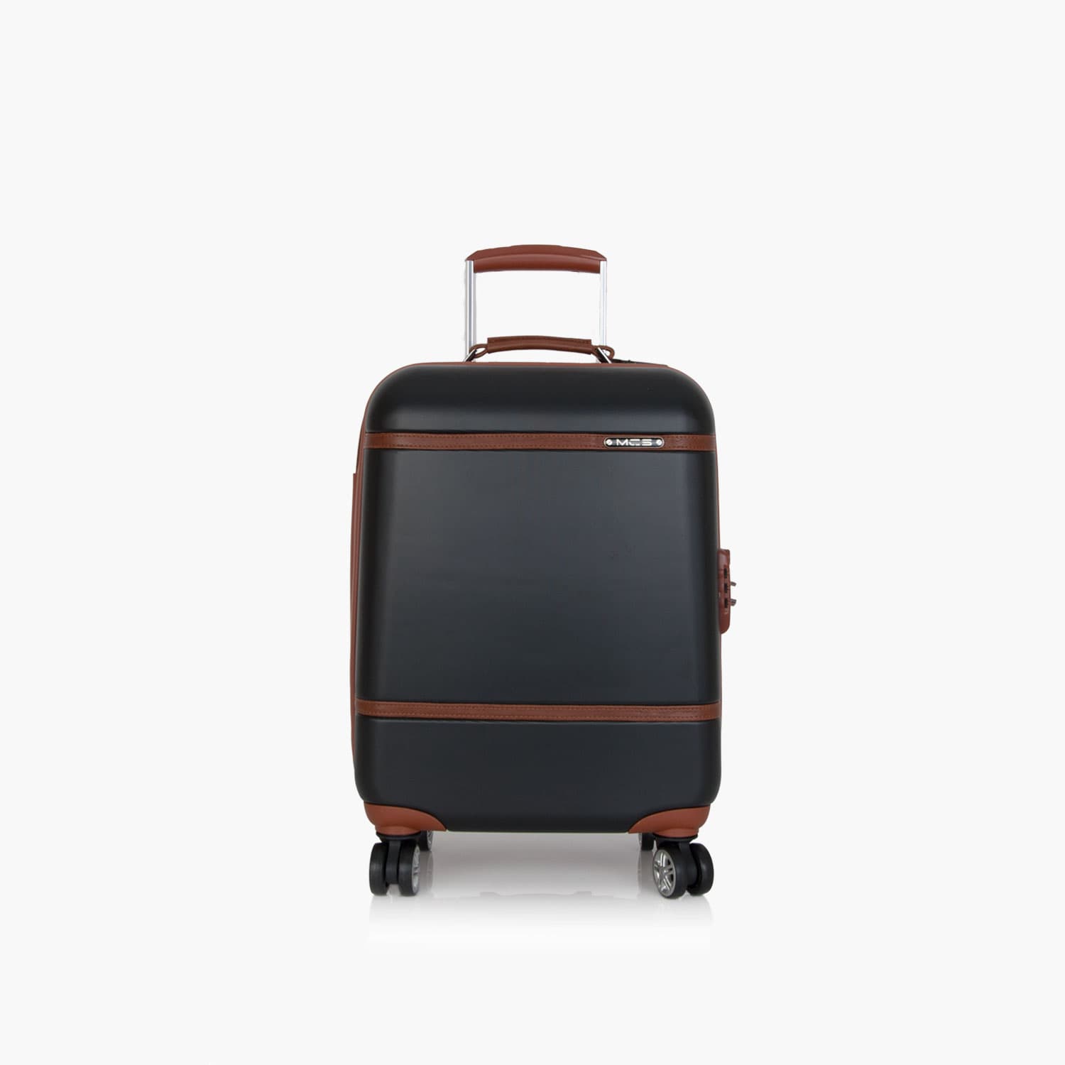 Cabin size trolley MCS V209Y.51 Black Tobacco